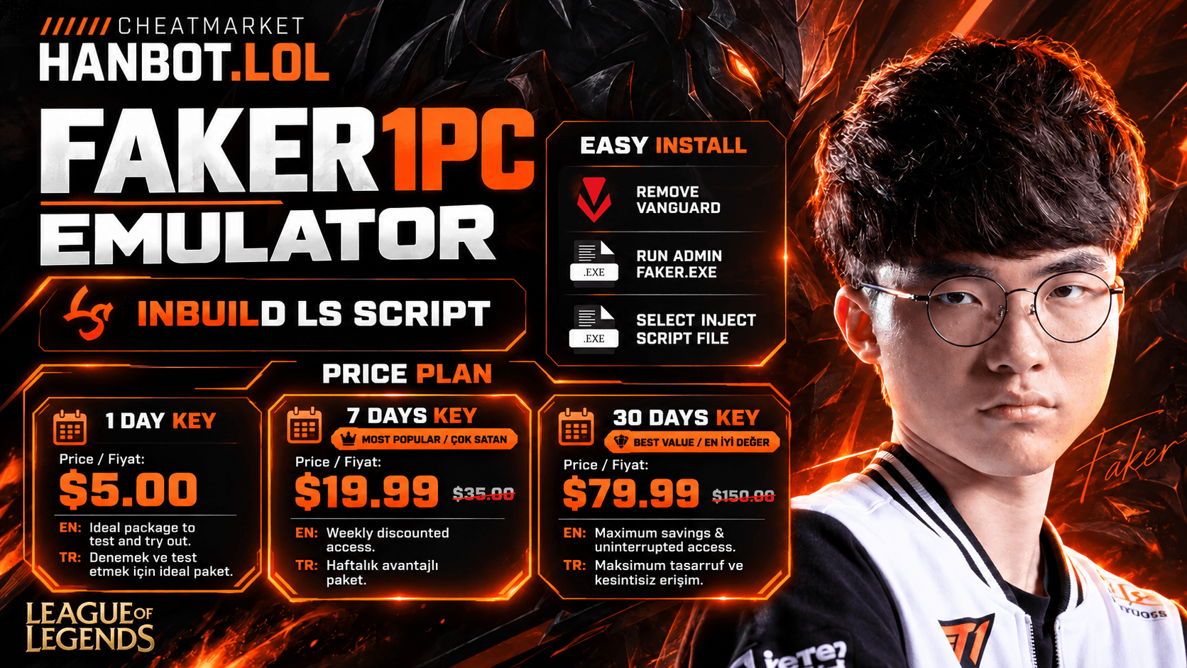 Faker LOL Emulator: Enhance Your League of Legends Experience